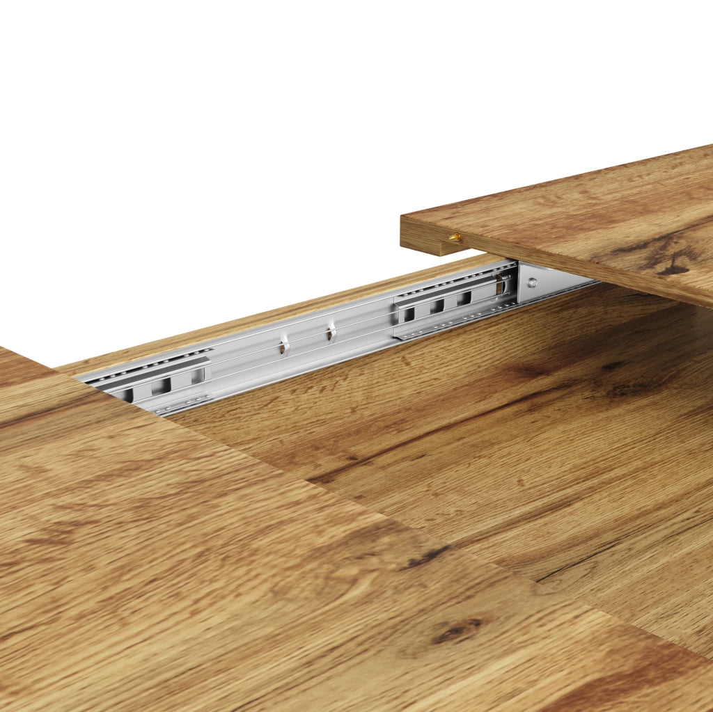 Set da pranzo 120/160x80x66.1 cm allungabile; 4 sedie; MDF effetto noce; velluto grigio scuro