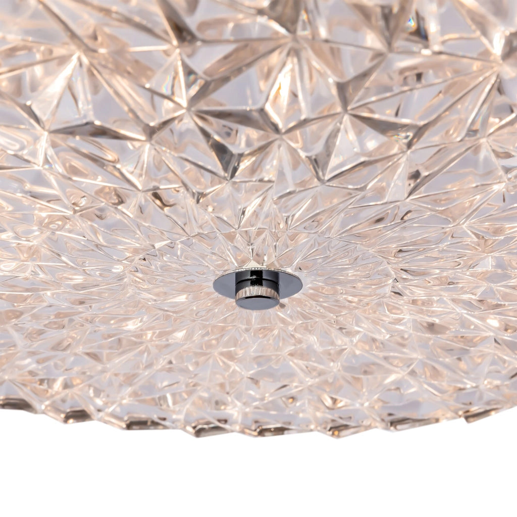 Maytoni Lampadario Contemporaneo Recinto 6 luci E27 cromo metallo cristallo