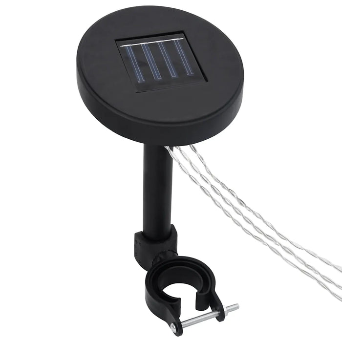 Gazebo con Tetto Doppio e Luci LED 3x4 m Grigio Talpa 3070313