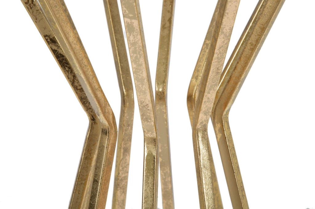 Porta Telefono Stick Glam Ø38x80 cm in Ferro Oro