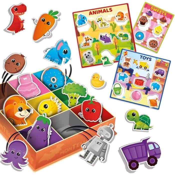 Box Colors - giochi didattici - basati sul metodo Montessori - LISCIANI