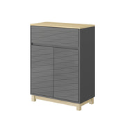 Vicco Mobile midi Antracite 60 x 80 cm con cassetto