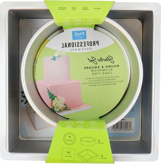 Set di Cottura per Cakes a Soffiatura con Antifriabilità per Principianti con 2 Cotture 

Cottura: 20-24 cm, 24-28 cm