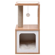 Albero per Gatti con Tappeto Tiragraffi in Sisal 60 cm 170925