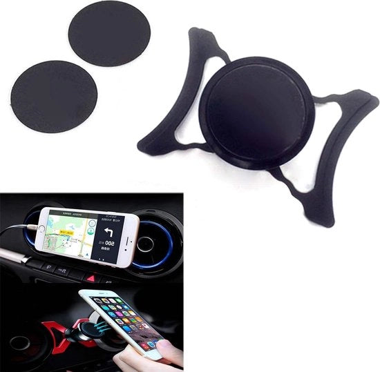 Supporto di uscita di ventilazione per montaggio di porta radio 360 gradi rotativo inclinabile per Audi A3/S3 8V 2014-2019