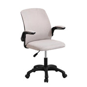 POLTRONA A GAS C/BRACCIOLI MOMA GRIGIO CHIARO 3