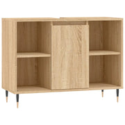 Mobile da Bagno | Armadio da bagno Rovere Sonoma 80x33x60 cm in Legno Multistrato