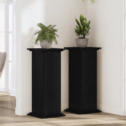 Supporto Piante Quercia Nera 33x33x80 cm Legno