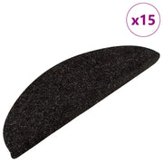 Tappeti Autoadesivi per Scale 15 pz | Gradini per Scale 56x17x3 cm Antracite