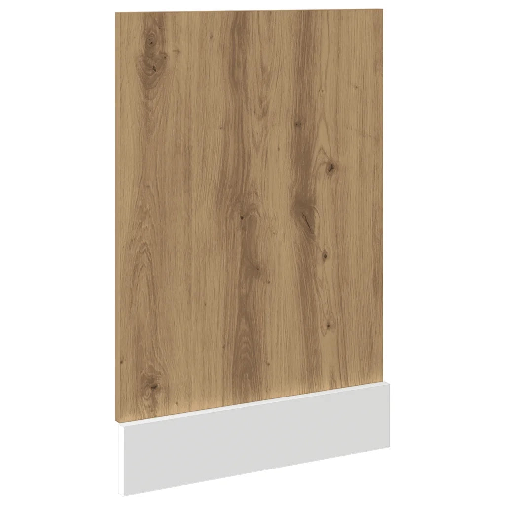 vidaXL Pannello Lavastoviglie “Lyon” Rovere Artigianale 45x3x67 cm