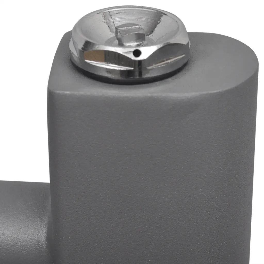 Radiatore Centrale Portasciugamano Dritto Grigio 600 x 1160 mm 141892