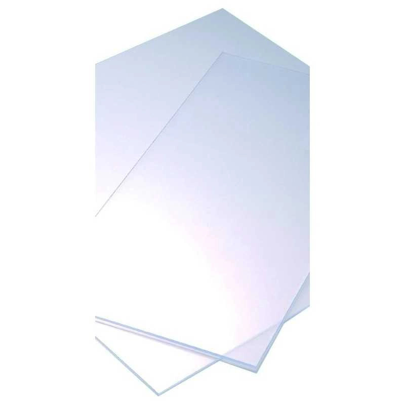 Vetro Sintetico Liscio Vigor Trasparente 5 Mm 100X100 Cm