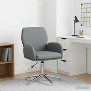 Sedia da scrivania girevole 54 x 58 x 90 cm Grigio Scuro 42034337