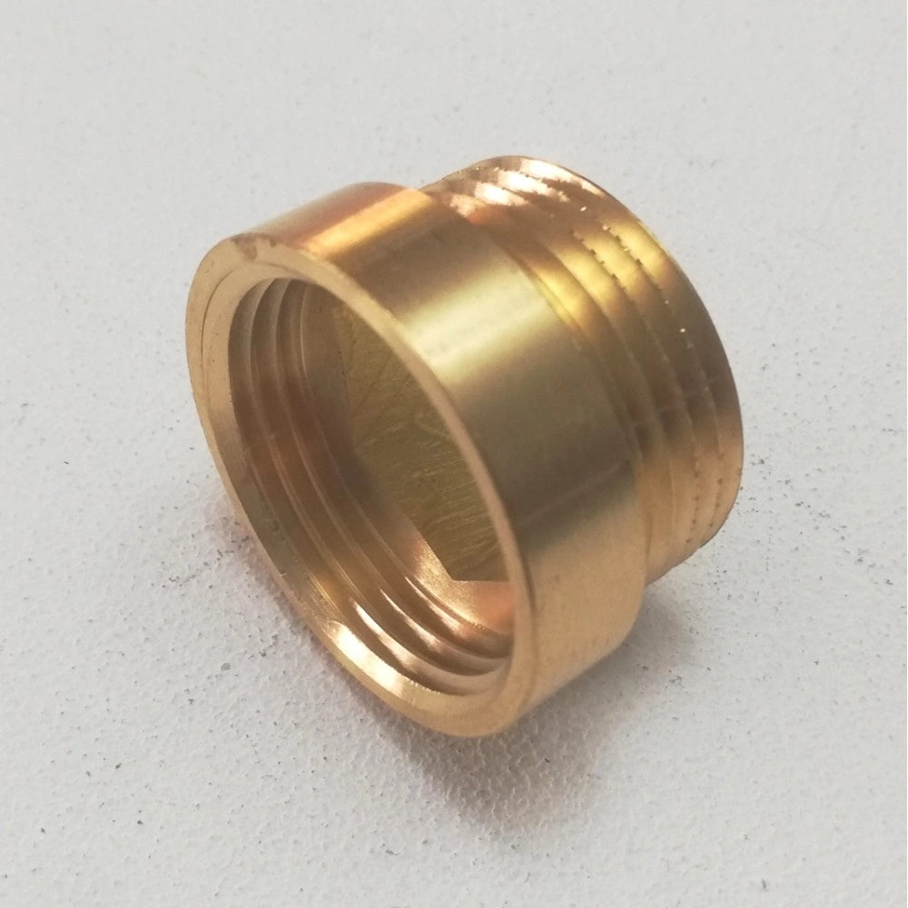 Prolunga mf da 3/4 x 10mm in ottone giallo
