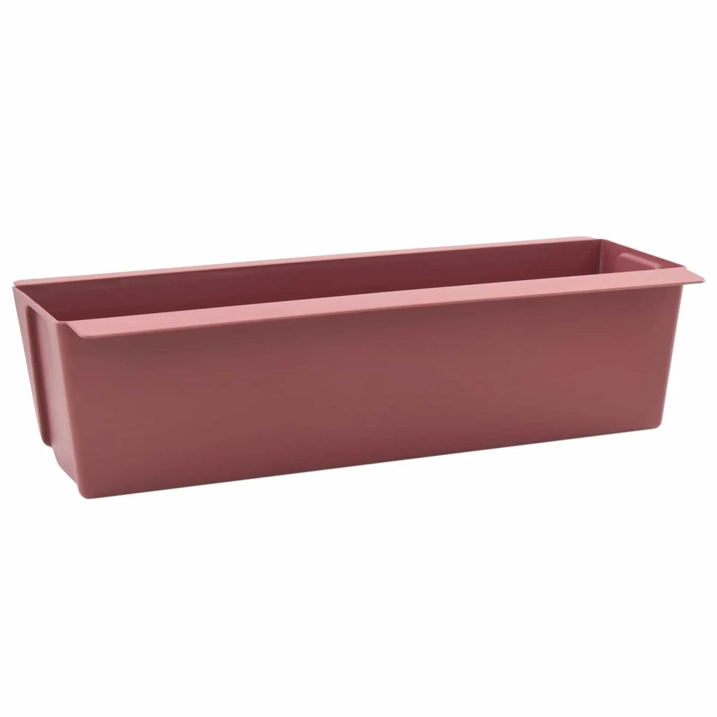 Fioriere per Euro pallet 12 pcs Marrone 36,5 x 14 x 9,5 cm