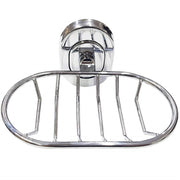 Trade Shop - Supporto Porta Sapone Saponetta Piattino  69186 Acciaio 13x7x11cm Muro Parete -