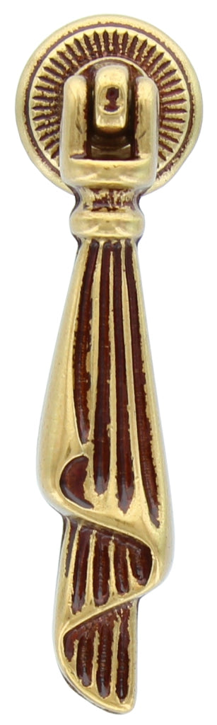 BL MANIGLIA 21391 20X72 MM OTTONE PATINE 2 PZ- 5,0 blister