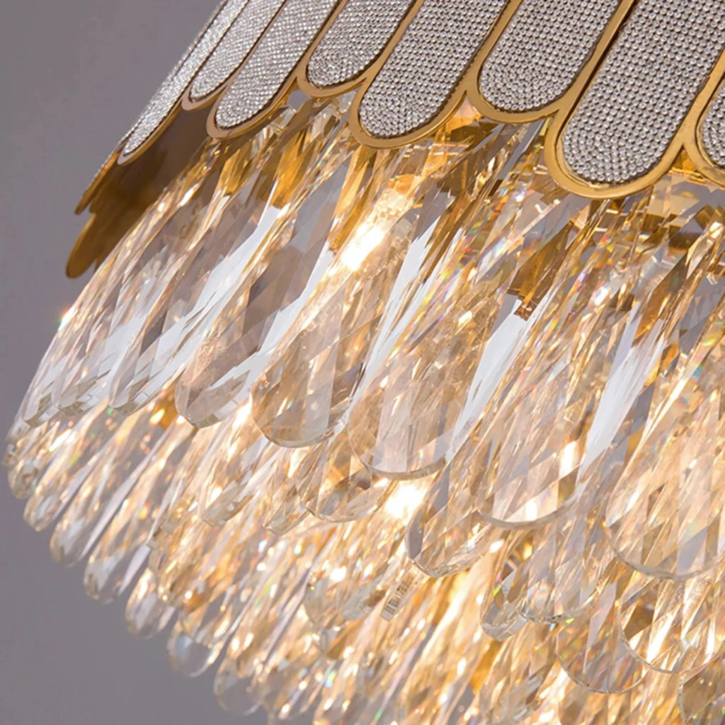 Lampada Da Soffitto APP1746-4CP 40 Cm Gold