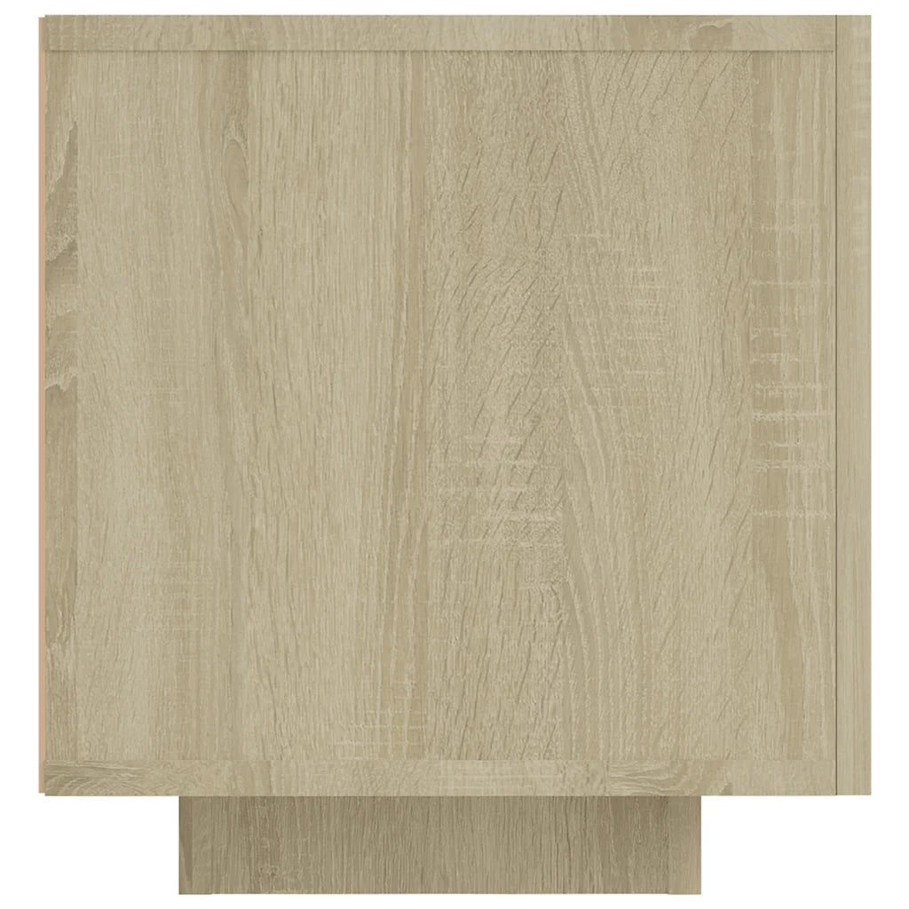 Mobile TV | Armadietto TV | Mobile Porta TV con Luci LED Rovere Sonoma 160x35x40 cm