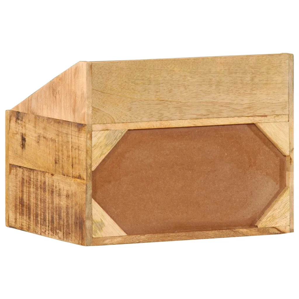 Armadio da Notte con cassetto Marrone 40 x 30 x 30 cm 374094