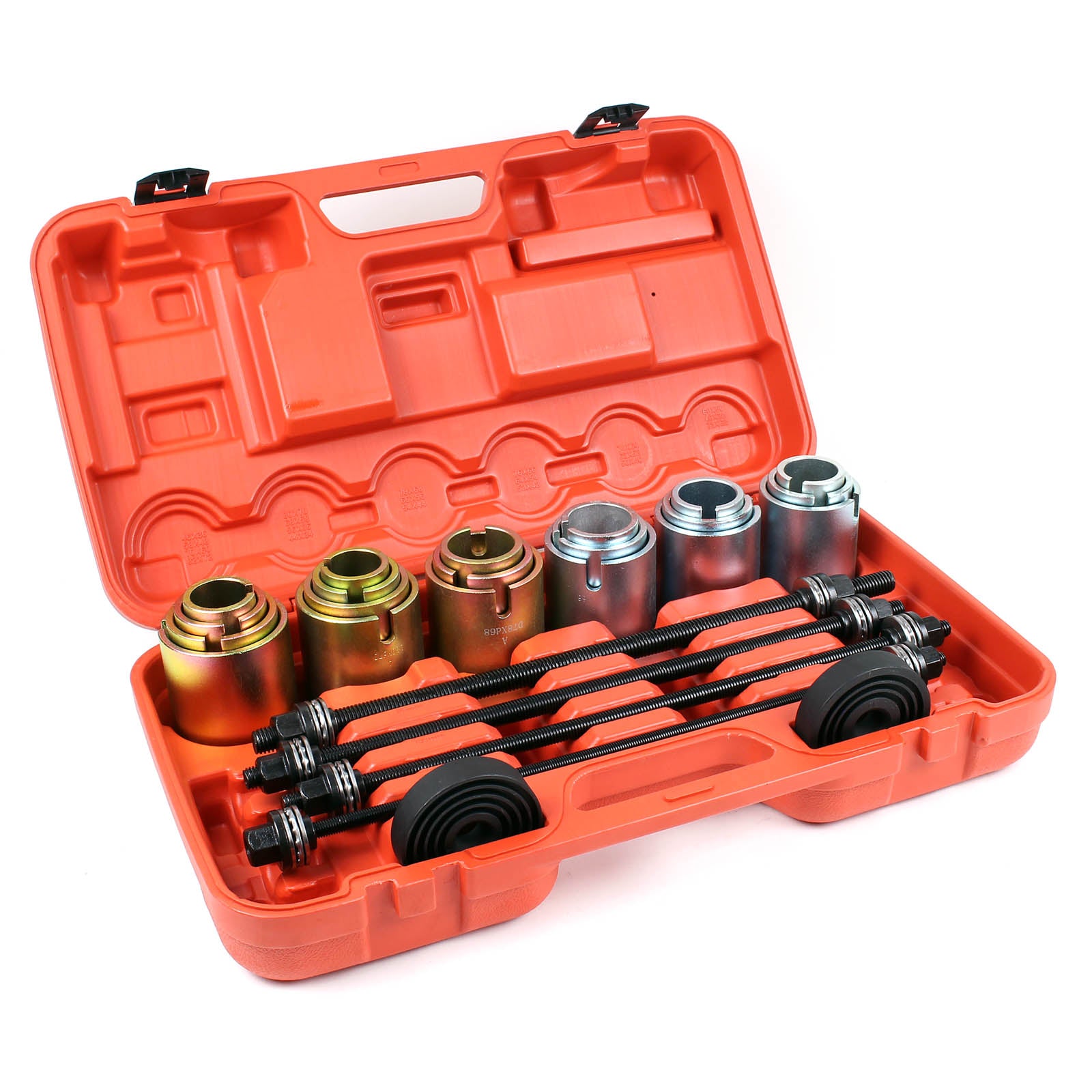 Estrattori set 26 pz per montaggio smontaggio cuscinetti ruota e boccole