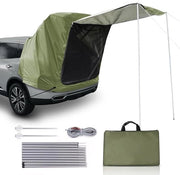 Telaio posteriore universale acqua resistente con rete per insetti per auto SUV - copertura auto impermeabile per campeggio e avventure all'aperto.