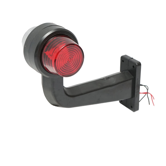 Set di luci di posizione laterali a LED con braccio 12-24V, rosso-bianco FR0157 Breckner Germany