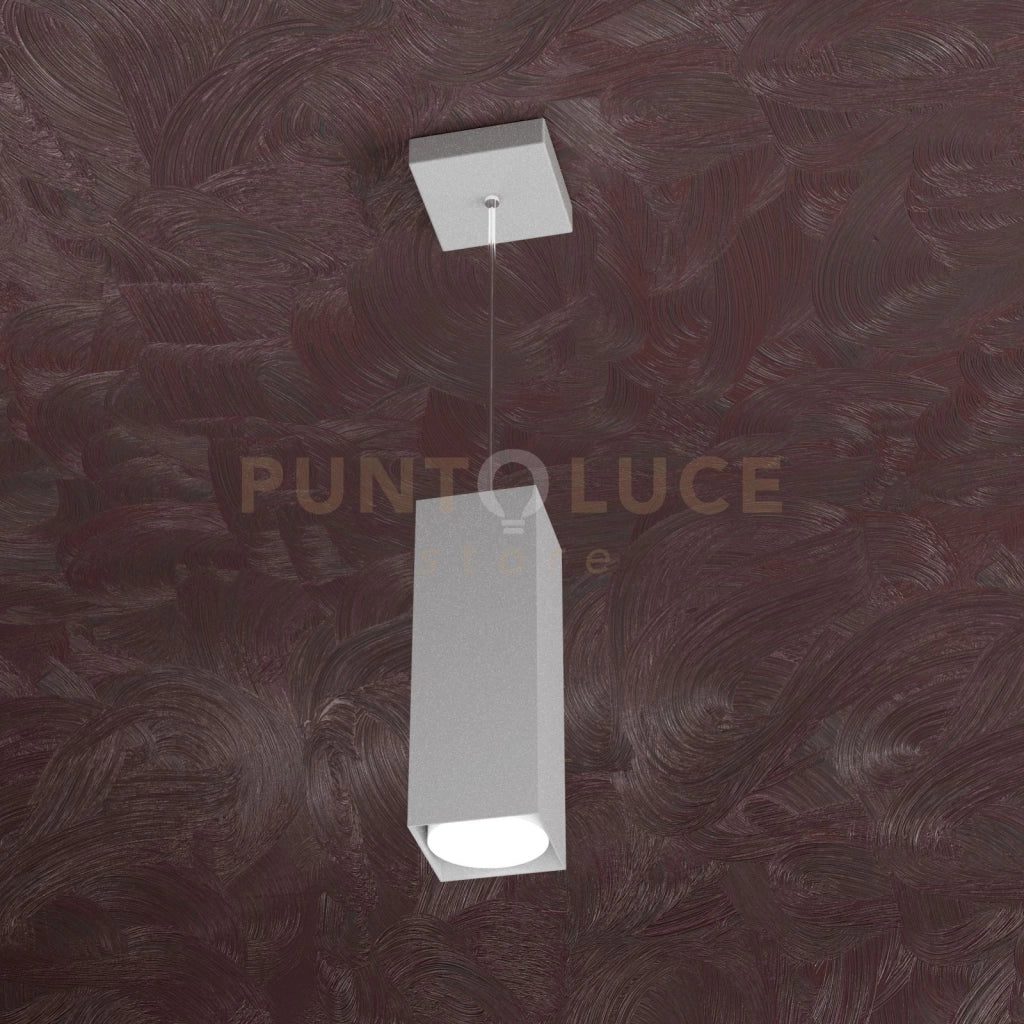 AREA SOSPENSIONE TUBO H.25 1 LUCE GRIGIO 1127-S25-GR