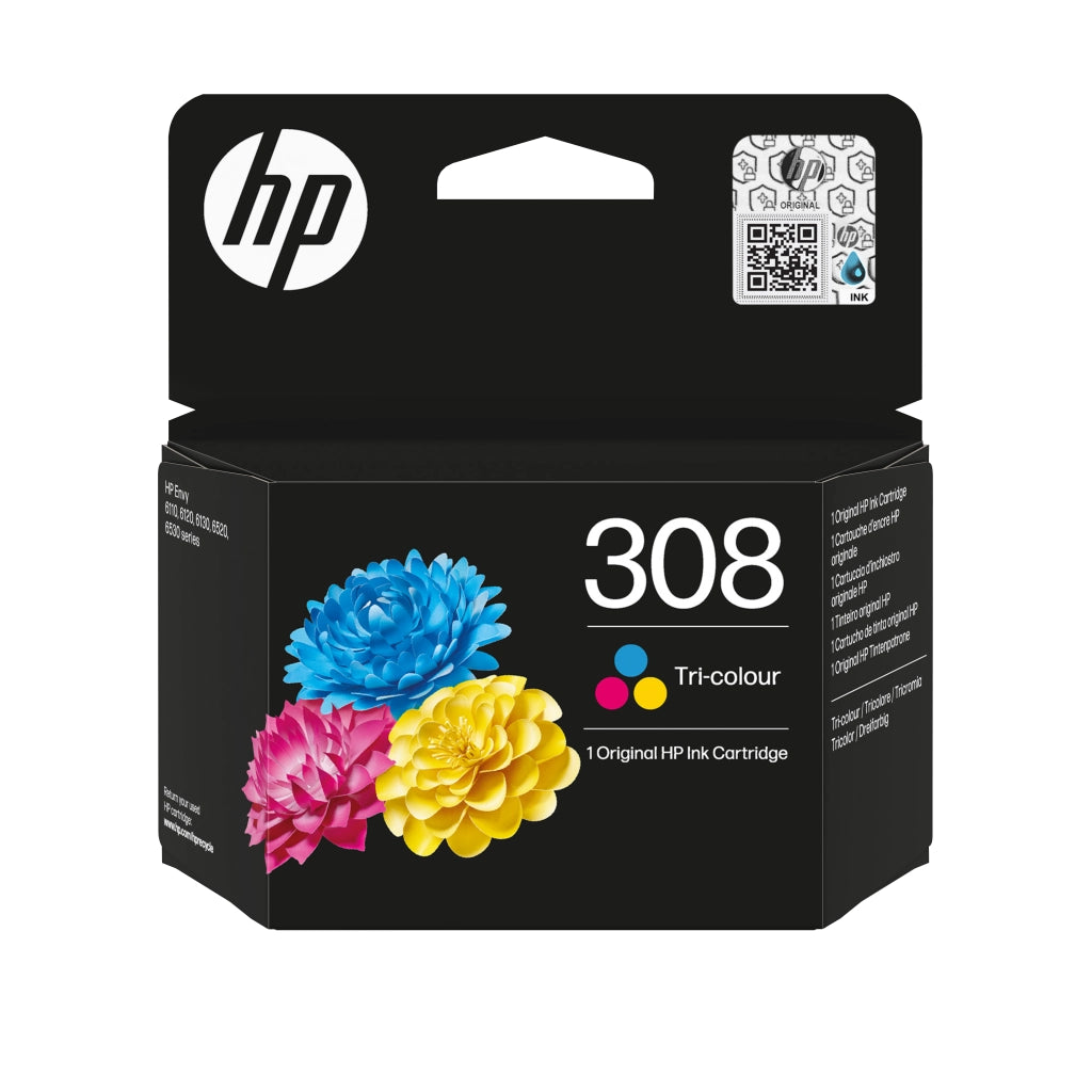 INK HP 308 CIANO MAGENTA GIALLO