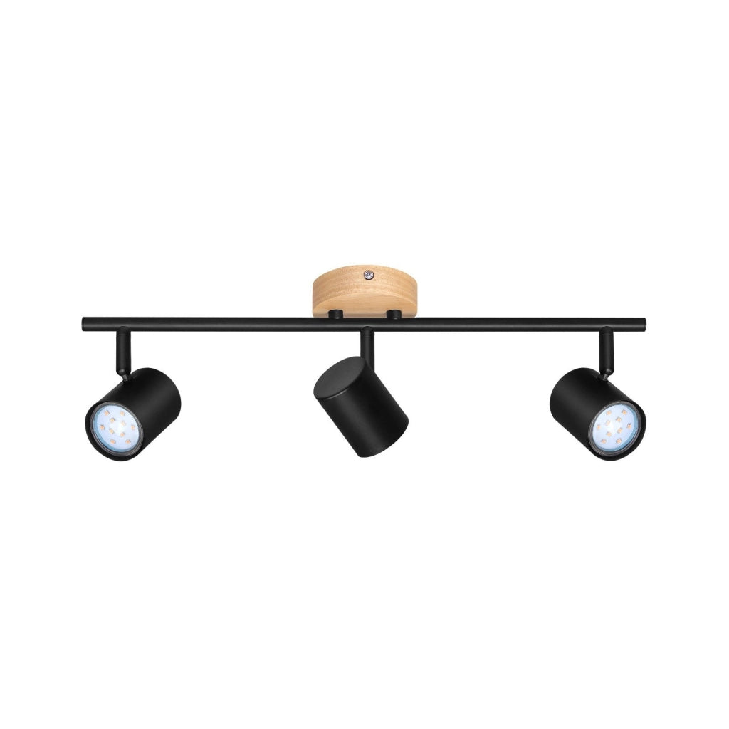 ZMH Faretto da soffitto a 3 luci GU10 Lampada da soffitto Faretto per soggiorno