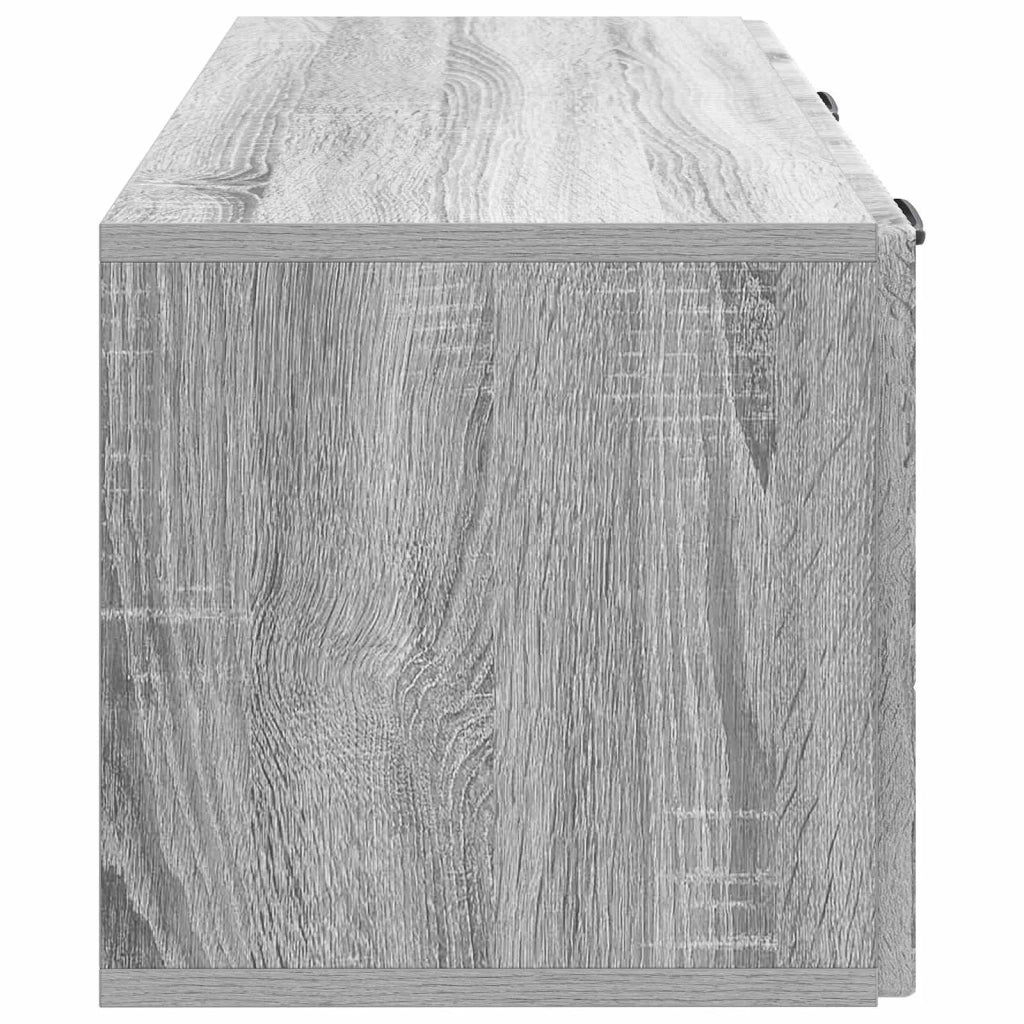 Mobile Porta TV da Muro Grigio Sonoma 78,5 x 31 x 30 cm 899061