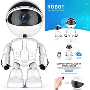 Trade Shop - Telecamera Ip Sorveglianza Robot Q-s39 5.0 Mp Robot Smart Camera 1080p Sicurezza -
