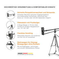 Set di gru per telecamera Director Pro II