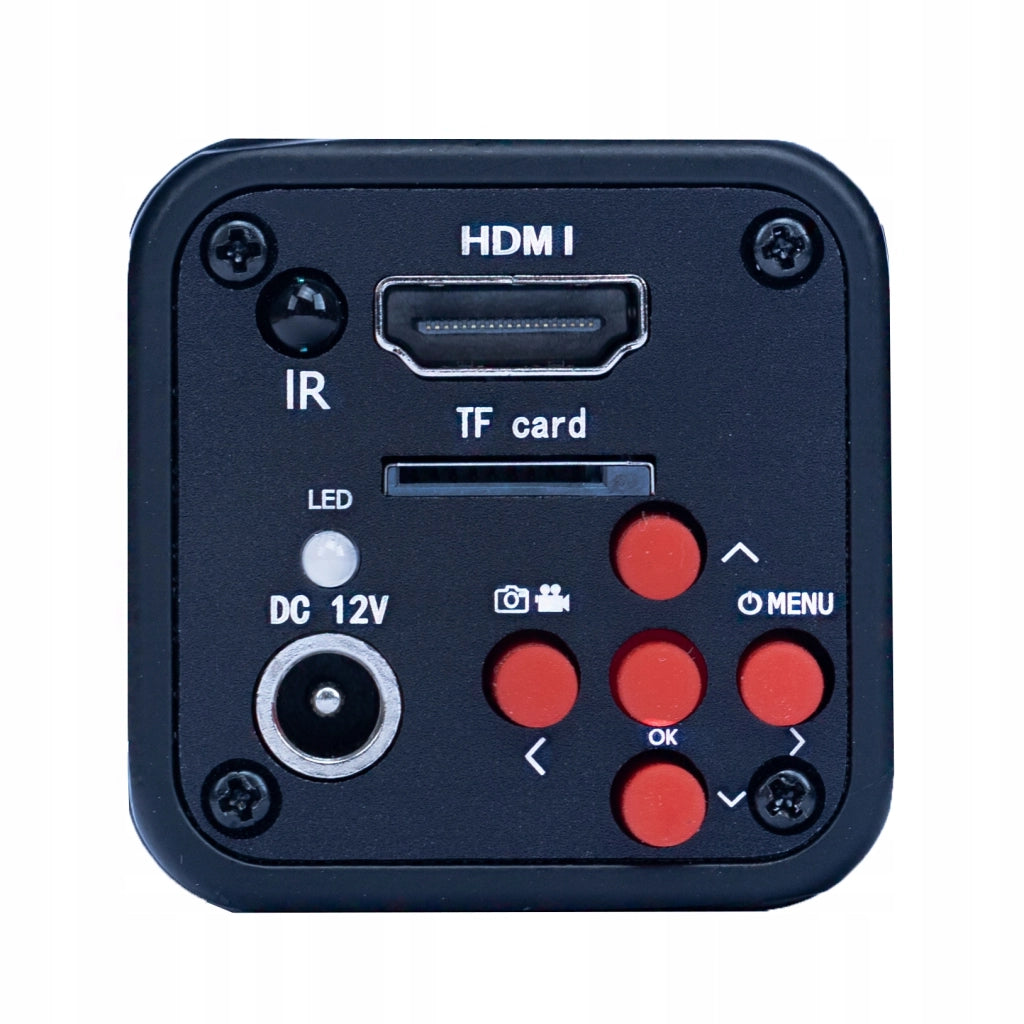 Set Microscopio Digitale Norma Black PRO – Camera HDMI 1080P, Obiettivo Zoom 180X, Braccio Regolabile