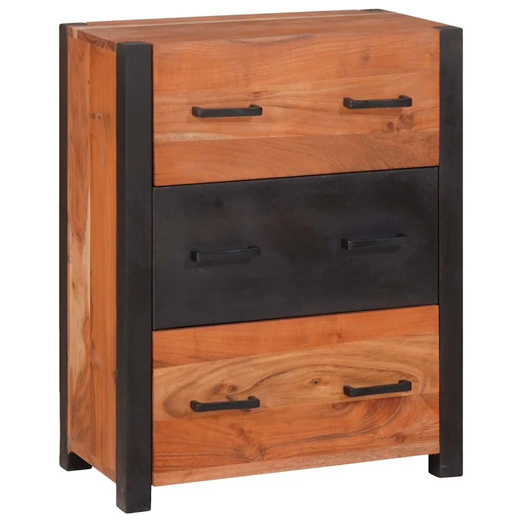 Credenza con cassetto 3 pcs Marrone 110 x 30 x 75 cm 3321524
