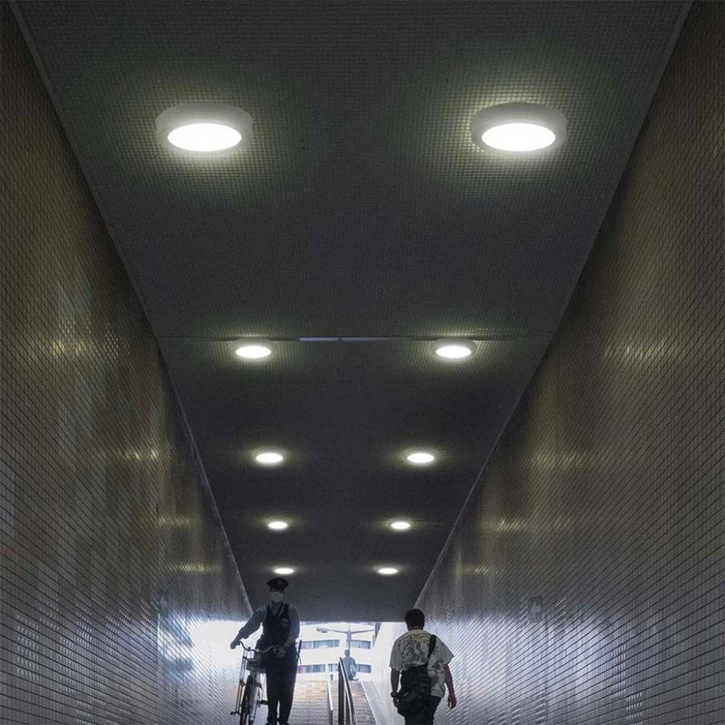 Plafoniera Pannello Led Slim Montaggio a Plafone Rotondo 12W 1200LM 6500K SKU-7875