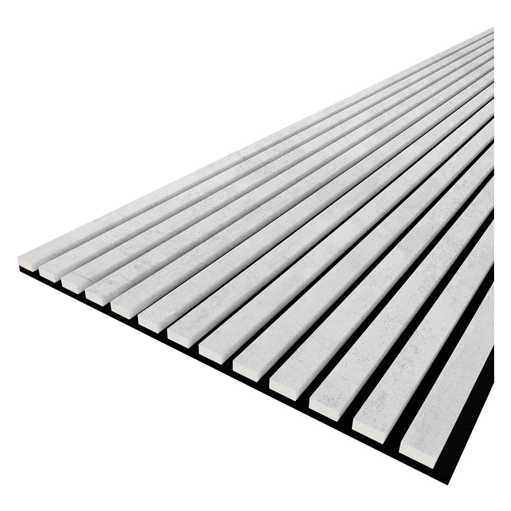 Pannello Fonoassorbente a Doghe 'bella Pro' Colore Cemento Codice 6125974
