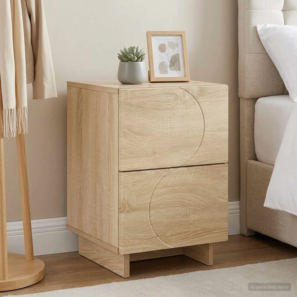 Armadio da Notte Rovere Sonoma 33,5 x 34,5 x 50 cm 8011391