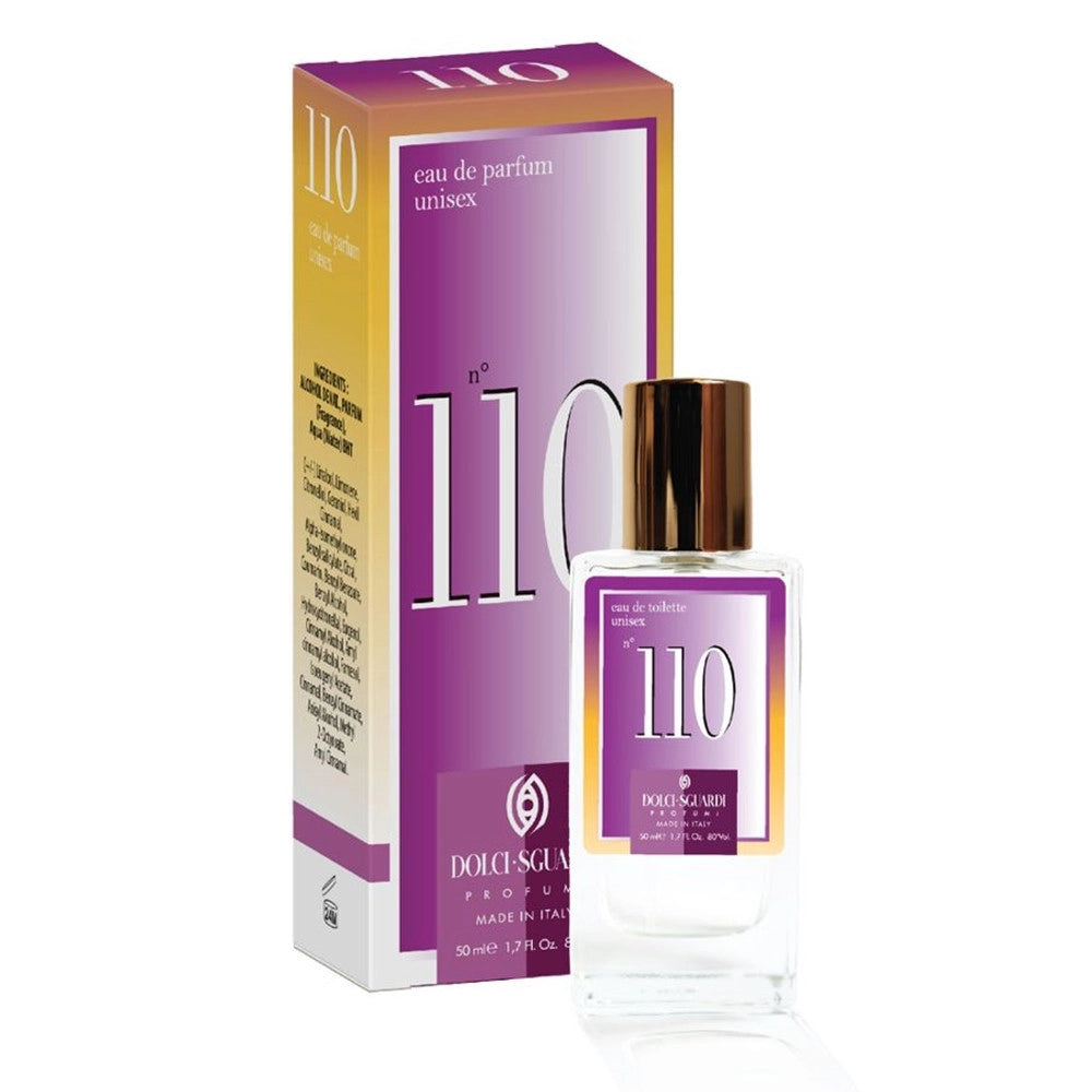 Trade Shop - Profumo Corpo Eau De Toilette Parfum Unisex N°110 50ml Fragranza Gourmand Avvolgente 009203 -