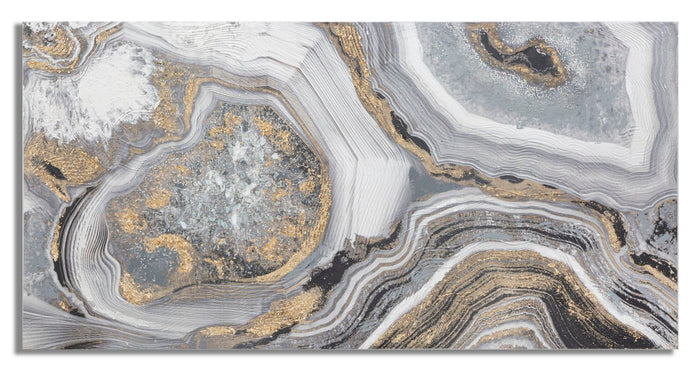 Dipinto su Tela Cave 120x3,8x60 cm in Legno di Pino e Canvas Multicolor