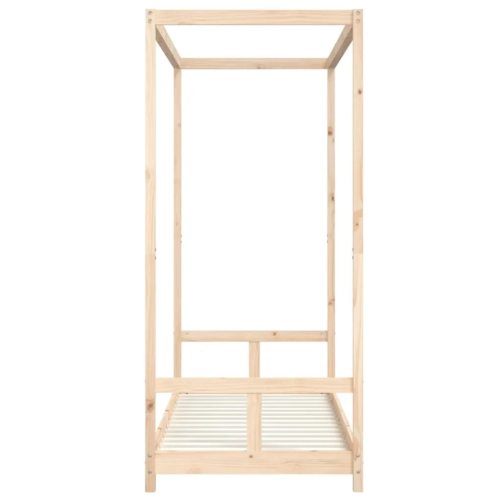 Giroletto per Bambini-Struttura Letto Bambini 80x200 cm in Legno Massello di Pino 137022