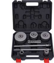 Set di trapano a diamante - Set di trapano per mattoni - Trapano a punta - Utilizzo universale & Kit di accessori completo - 9 unità - 5 kg - Nero/Grigio