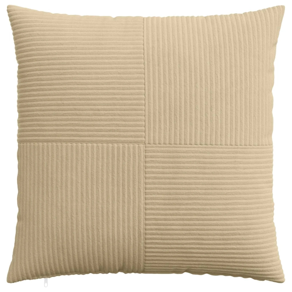 Federa 2 pcs ALMELO Grigio Verde 55 x 55 cm corduroy 915307
