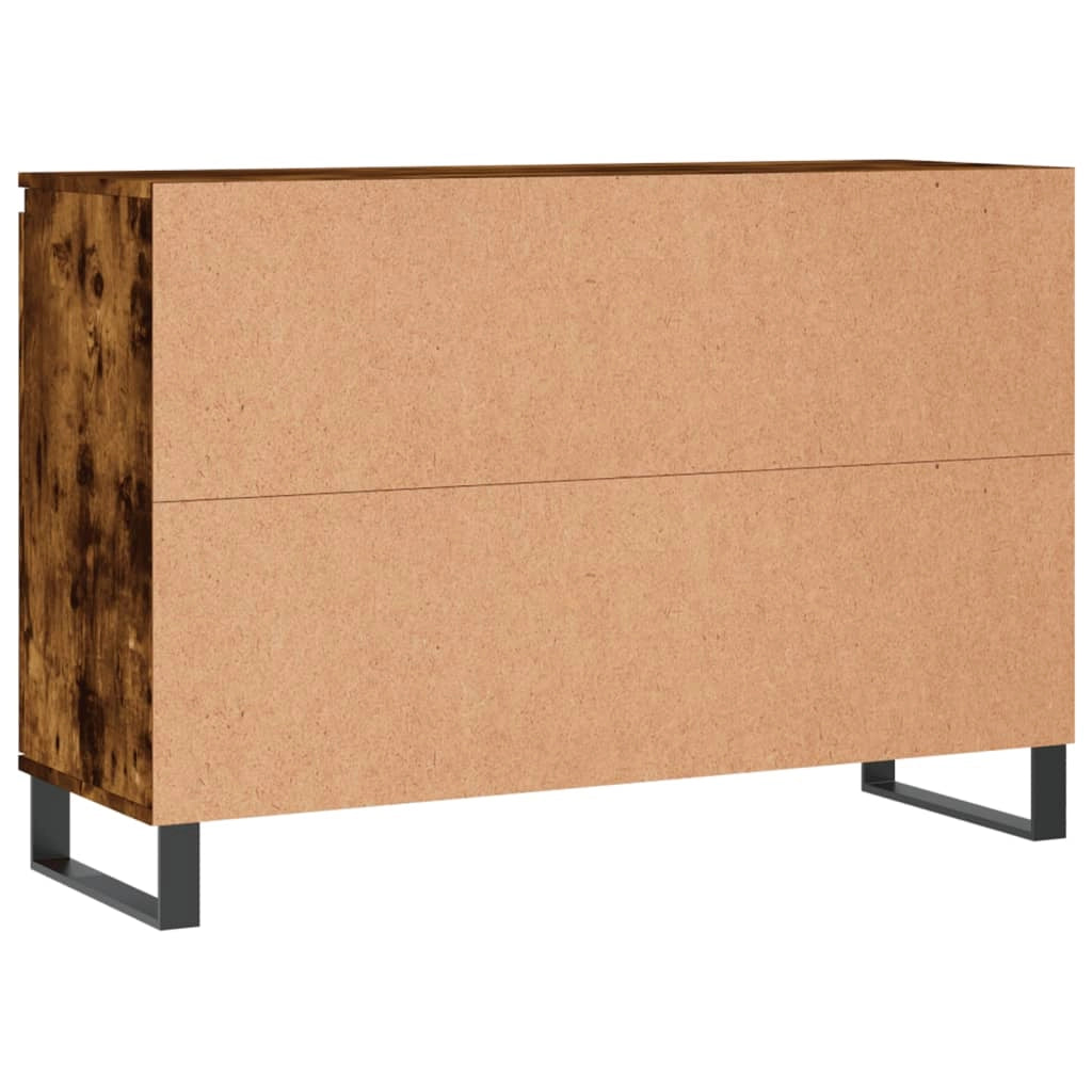 Buffet credenza cassettiera armadio mobile contenitore organizer per cucina soggiorno salotto 104 x 35 x 70 cm legno ingegnerizzato marrone 02_0030858