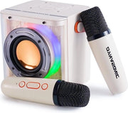 Karaoke con due microfoni - diffusore Bluetooth per karaoke per bambini - giocattolo elettronico - regali per bambini dai 3 ai 15 anni - WIT