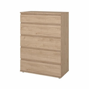 KIT CASSETTIERA NOVA 5 CASS 76,8X40X106,6CM ROVERE