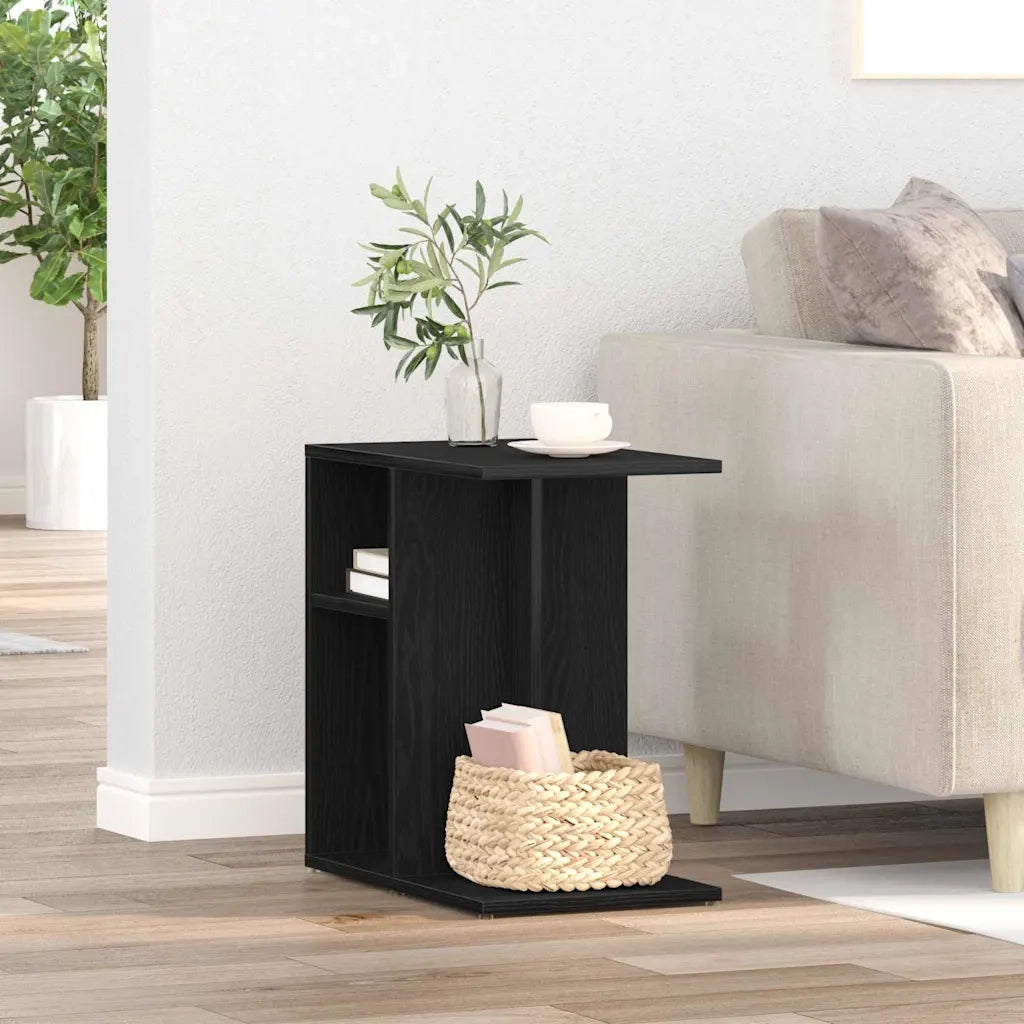 Tavolo laterale Rovere Nero 50 x 30 x 50 cm 862631