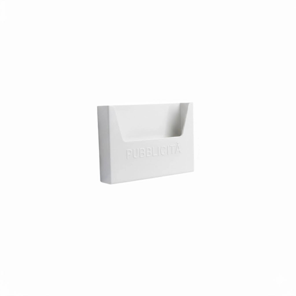 C CASSETTA PORTA PUBBLICITA BIANCO 9016 34X8X26- 1,0 pz