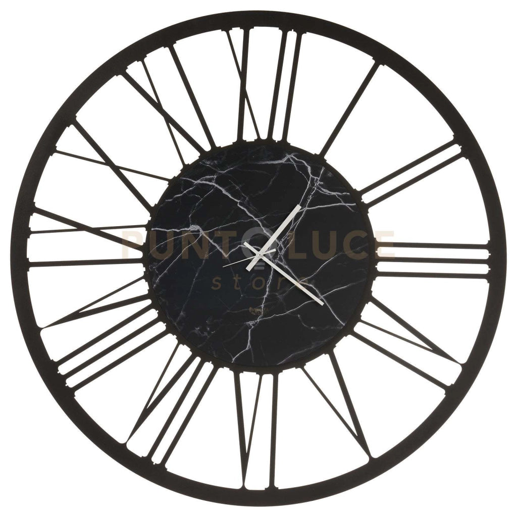 Orologio da parete di design Big 140 Nero