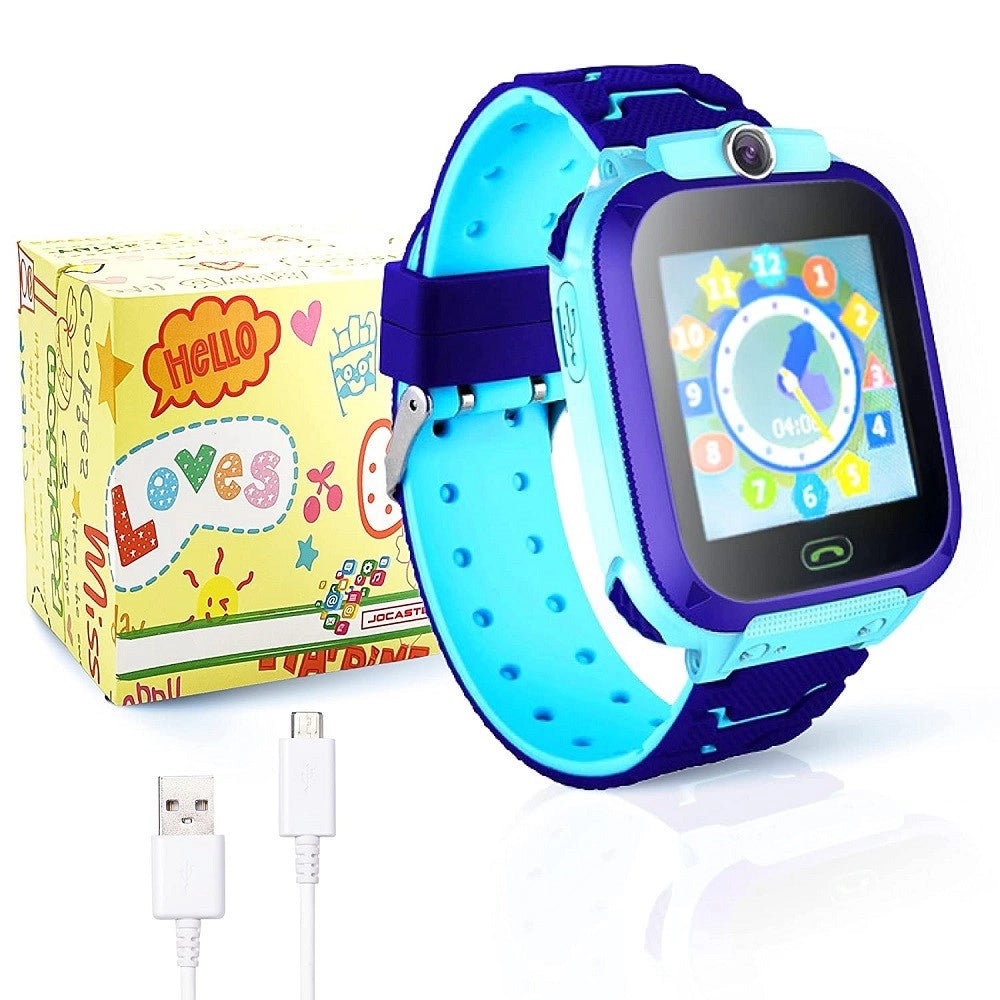 Trade Shop - Smartwatch Per Bambini Orologio Digitale Touch Supporto Sim Giochi Idea Regalo -